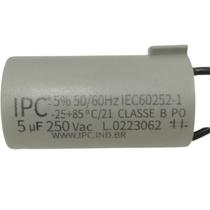 Capacitor P/ Ventilador 2 Fios 5uf 50/60hz 250v Ipc