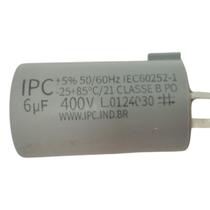 Capacitor P/ Ventilador 3 Pinos 6uf 50/60hz 400v Loren Sid