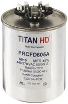 Capacitor Packard Titan Hd 60+5μF 440/370V redondo Prcfd605A