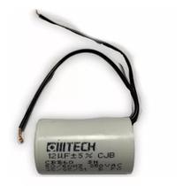 Capacitor Para Ventilador 12uf 250v 2fios - 110v Ou 220v
