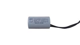 Capacitor Para Ventilador 2 Fios 12uf 250vac 50/60hz Ipc
