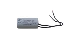 Capacitor Para Ventilador 2 Fios 4uf 380/400vac 50/60hz Ipc