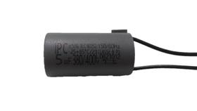 Capacitor Para Ventilador 2 Fios 5uf 380/400vac 50/60hz Ipc Capacitor Para Ventilador 2 Fios 5uf 380/400vac 50/60hz Ipc