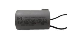 Capacitor Para Ventilador 2 Fios 7uf 380/400vac 50/60hz Ipc