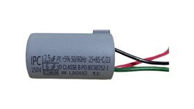 Capacitor Para Ventilador 3 Fios 2,5uf + 6uf 250vac 50/60hz