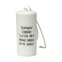 Capacitor Partida 6Uf - 450V Para Motor Portão Ventilador