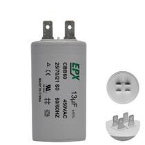 Capacitor Permanente 13uF 440/450Vac EPX com Terminal Duplo