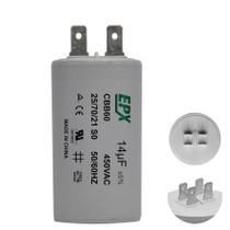 Capacitor Permanente 14uF 440/450Vac EPX com Terminal Duplo Capacitor Permanente 14uF 440/450Vac EPX com Terminal Duplo