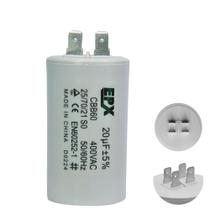 Capacitor Permanente 20uF 380/400Vac EPX com Terminal Duplo