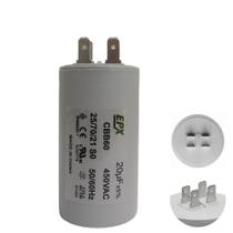 Capacitor Permanente 20uF 440/450Vac EPX com Terminal Duplo