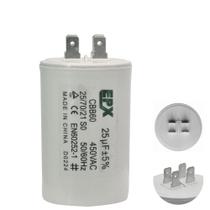 Capacitor Permanente 25uF 440/450Vac EPX com Terminal Duplo