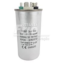 Capacitor Permanente 30 + 5 uF 440V Duplo