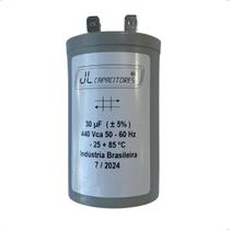 Capacitor Permanente 30uf 440vca 440V 30 Microfarad 7x4,5cm 50-60hz +- 5% JL Capacitores