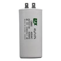 Capacitor Permanente 40uf 400v C/ Terminal Duplo Epx Capacitor Permanente 40uf 400v C/ Terminal Duplo Epx