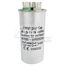 Capacitor Permanente 45 + 2,5 uF 450V Duplo