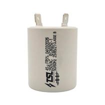 Capacitor Permanente 45uF 250V Pinos Terminais Faston Maquina Lavar Electrolux Brastemp 127V CBB60