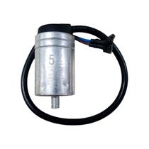 Capacitor Permanente Alumínio 5MFD 450v AC 60Hz Capacitor Permanente Alumínio 5MFD 450v AC 60Hz
