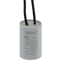 Capacitor permanente com cabo 15,0 uf/250v Capacitor permanente com cabo 15,0 uf/250v