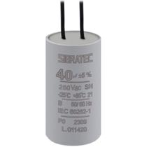 Capacitor permanente com cabo 40,0 uf/250v Capacitor permanente com cabo 40,0 uf/250v