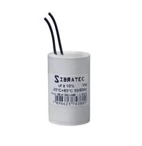 Capacitor permanente com cabo 45uf 440vca 50/60hz sibratec 8132 Capacitor permanente com cabo 45uf 440vca 50/60hz sibratec 8132