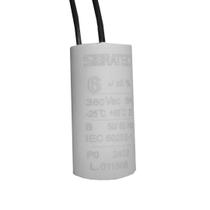 Capacitor permanente com cabo 6,0 uf/380v Capacitor permanente com cabo 6,0 uf/380v