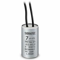 Capacitor permanente com cabo 7,0 uf 380/400v trio Capacitor permanente com cabo 7,0 uf 380/400v trio