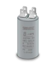 Capacitor permanente com terminal 8,00 uf/440v sibratec Capacitor permanente com terminal 8,00 uf/440v sibratec