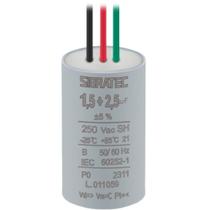 Capacitor permanente duplo 1,5 uf+2,5 uf/250v