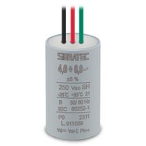 Capacitor permanente duplo 4,0uf+6,0 uf/250v