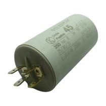 Capacitor Permanente Schulz Jetmaster 45uF / 250v / 50-60Hz 1.06k Var c/ Terminal Faston 6.3mm Capacitor Permanente Schulz Jetmaster 45uF / 250v / 50-60Hz 1.06k Var c/ Terminal Faston 6.3mm