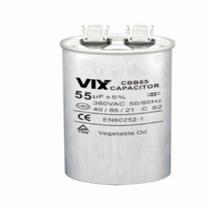 Capacitor Permanente Vix 55 MF -380 Volts