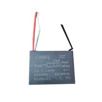 Capacitor polipropileno 1,5 2,5x450v quadrado cbb61