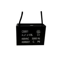 Capacitor polipropileno 4x450v - quadrado cbb61