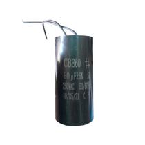 Capacitor polipropileno 80x250v redondo cbb60