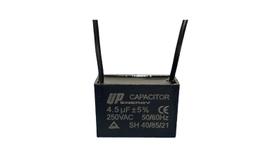 Capacitor Quadrado 2 Fios 4,5uf 250v Para Ventilador Capacitor Quadrado 2 Fios 4,5uf 250v Para Ventilador