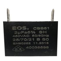 Capacitor Quadrado 2 uF x 450V - EOS - Tecnolar