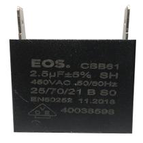 Capacitor Quadrado 2,5 uF x 450V - EOS - Tecnolar