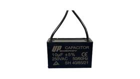 Capacitor Quadrado Para Ventilador 2 Fios 10uf 250vac Cbb61