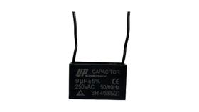 Capacitor Quadrado Para Ventilador 2 Fios 9uf 250vac Cbb61