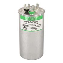 Capacitor SIGANDG CBB65 de execução dupla 60+7,5uF 370/440V