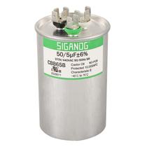 Capacitor SIGANDG CBB65 Dual Run 50+5uF 370/440V para motor AC Capacitor SIGANDG CBB65 Dual Run 50+5uF 370/440V para motor AC