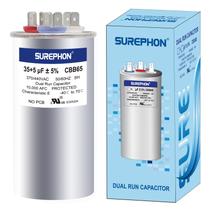 Capacitor SUREPHON 35+5uF 370V ou 440V para motor de ventilador de unidade AC Capacitor SUREPHON 35+5uF 370V ou 440V para motor de ventilador de unidade AC