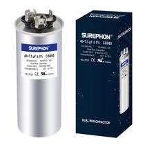 Capacitor SUREPHON CBB65 40+7,5uF 5% 370V/440VAC de dupla execução