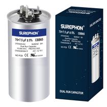 Capacitor SUREPHON CBB65 70+7,5uF 370V/440VAC 5% 70/7,5MFD Capacitor SUREPHON CBB65 70+7,5uF 370V/440VAC 5% 70/7,5MFD