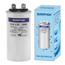 Capacitor SUREPHON CBB65B 45uF 370V/440V para unidade AC Capacitor SUREPHON CBB65B 45uF 370V/440V para unidade AC