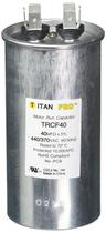 Capacitor TITAN PRO TRCF40 40 MFD Alumínio redondo 12x6 cm Capacitor TITAN PRO TRCF40 40 MFD Alumínio redondo 12x6 cm