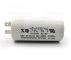 Capacitor TUKIMA WH12X10462 45uF 250V - Para Máquinas de Lavar GE
