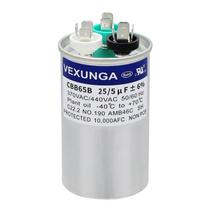 Capacitor VEXUNGA CBB65 25+5uF 370/440V para partida de motor A/C Capacitor VEXUNGA CBB65 25+5uF 370/440V para partida de motor A/C