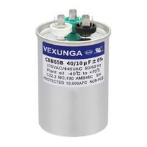 Capacitor VEXUNGA CBB65 40+10uF 370VAC ou 440VAC Dual Run Capacitor VEXUNGA CBB65 40+10uF 370VAC ou 440VAC Dual Run