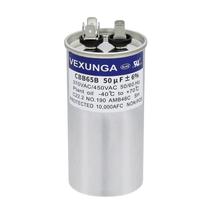 Capacitor VEXUNGA CBB65 50uF 370-450VAC para motor de ventilador de unidade AC